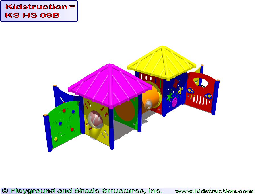 Playground Model KS HS 09B Commercial Playground Equipment